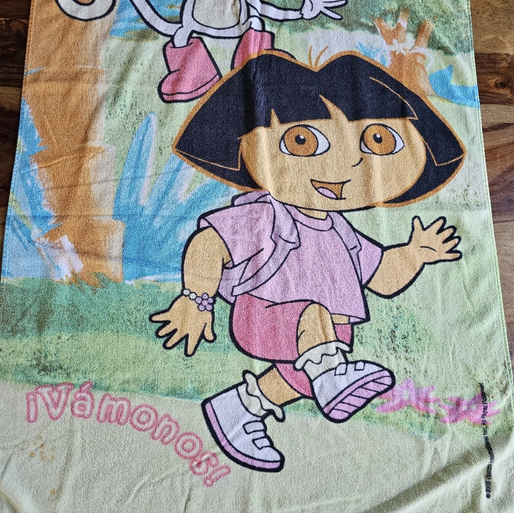 Vintage Dora the Explorer Boots Monkey Soft Beach Towel 28